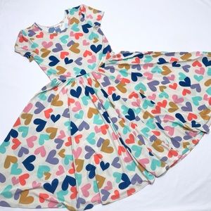 Dot Dot Smile Classic Style Hearts Dress 12/14